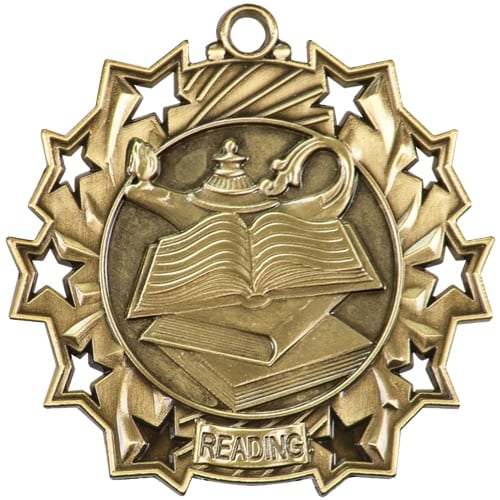 Ten Star Reading Medals