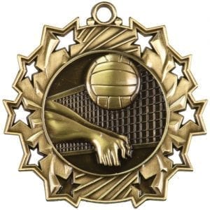 Ten Star Volleyball Medals