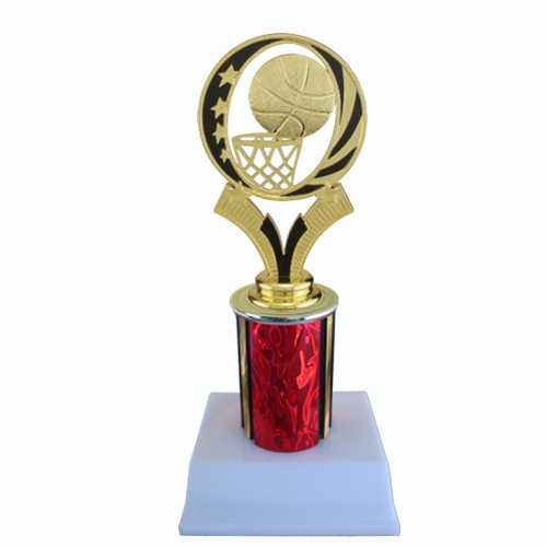 Midnite Star Basketball Trophy with Column