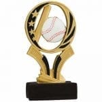 Resin Baseball Trophy Midnight Star