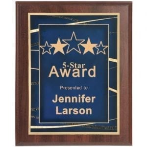 Recognition Plaque with Wide Border