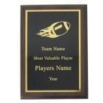 Flame Football Plaques