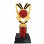 Basketball Trophies with Black Accents