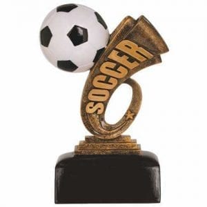 Resin Soccer Trophy Headline Series
