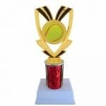 Softball Trophies with Black Trim and Column