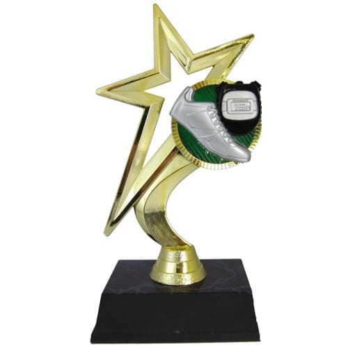 Gold Star Running Trophies