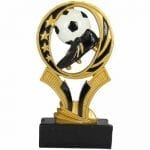 Resin Soccer Trophy Midnight Star