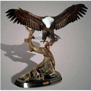 Bronze Eagle Statue