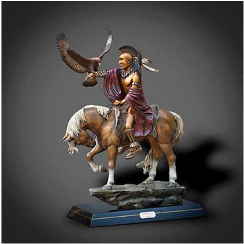 Indian Scout Bronze Sculpture