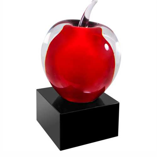 Red Apple Art Glass Award