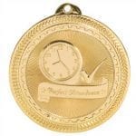 Gold Perfect Attendance Medals