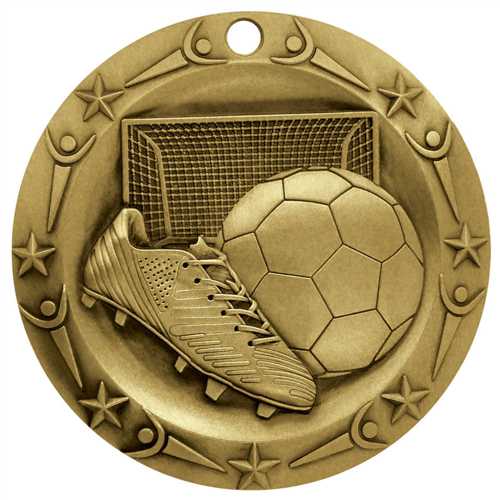 Large 3" Soccer Medals