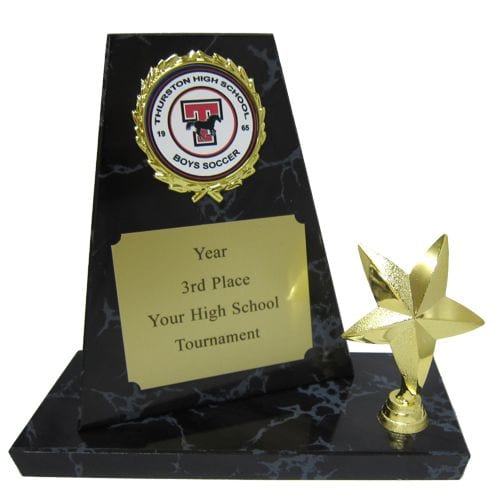 Stand up Trophy Plaque Small